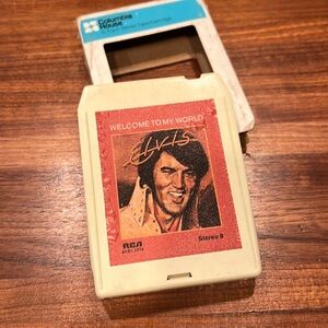 Vintage Rare Elvis 8-Track Tape - Works